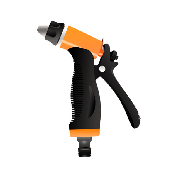 Portable High Pressure Car Washer Water Sprayer Hose Foam Brush Storage Case